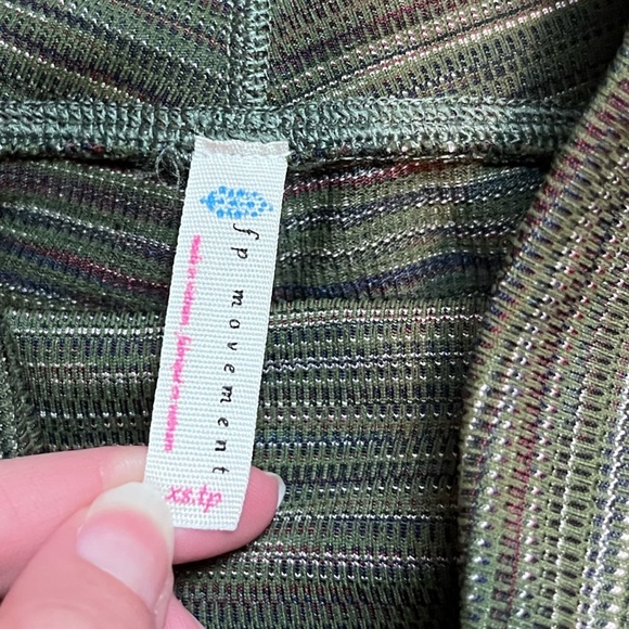 Free People Roll Out Yoga Legging Green Size XS - Picture 5 of 9